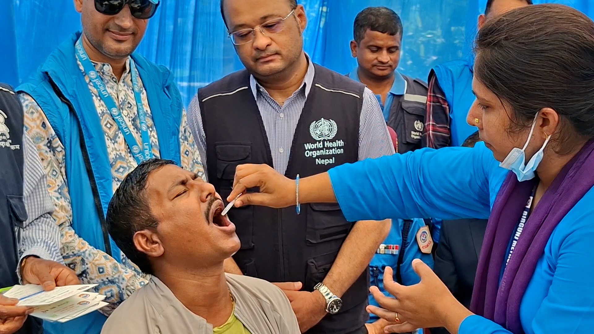 पर्सामा सुरु भयो हैजाविरुद्धको खोप अभियान, ६ लाखभन्दा बढीलाई लगाइने