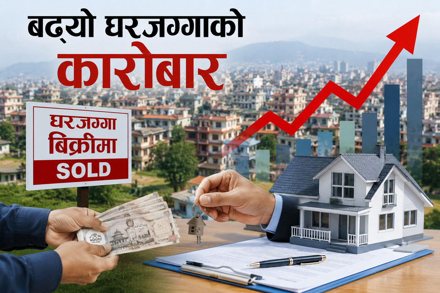 बढ्यो घरजग्गाको कारोबार, एकै महिनामा ११ अर्ब ८४ करोड राजस्व