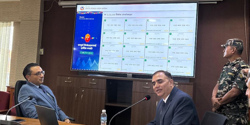 कतै तपाइँको नाम त परेन १ लाखको करदाता प्रोत्साहन उपहार विजेताको लिस्टमा ?१६जनाको नाम सार्वजनिक