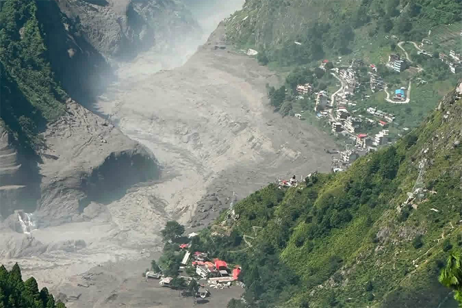 रसुवा बाढी : १ हजार ३५५ शव फेला, ४ हजार ९९३ हजार सम्पर्कविहीन