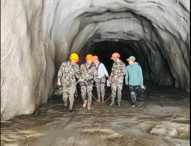 रसुवागढी जलविद्युतमा उद्धार गर्न गएको टोली  फसेका कर्मचारी नभेटेपछि फर्कियो
