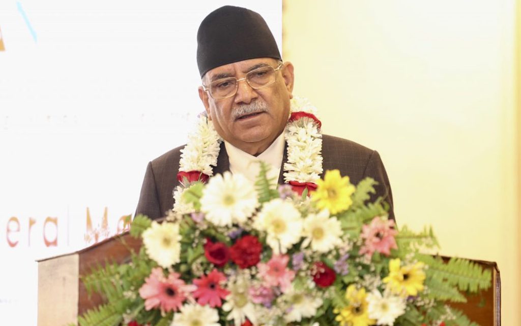 नेकपाको संसदीय दलको नेतामा प्रचण्ड चयन