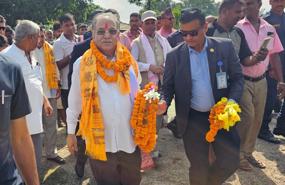 भ्रष्टाचारविरुद्ध देशब्यापी आन्दोलन अघि बढाउछौं : प्रचण्ड
