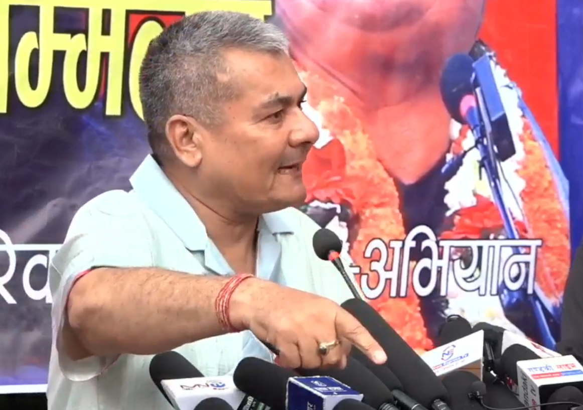 दुर्गा प्रसाईं तीनकुनेमा भोलि हुने राजावादीहरुको प्रदर्शनको कमान्डर