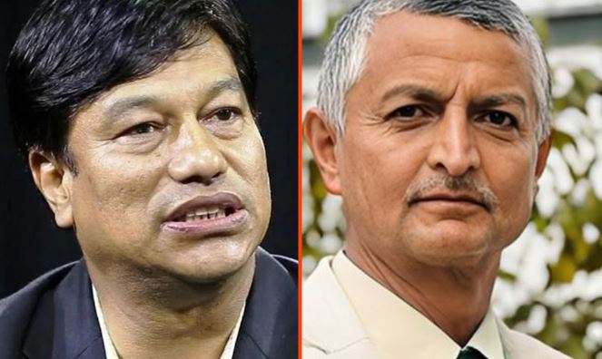 आरोप-प्रत्यारोपमा उत्रिए बार अध्यक्षका दुई उम्मेदवार, मिश्रकै अगाडि रमनले भनेः एजेण्डा चोर्नेले बार कसरी सुधार्छ ?